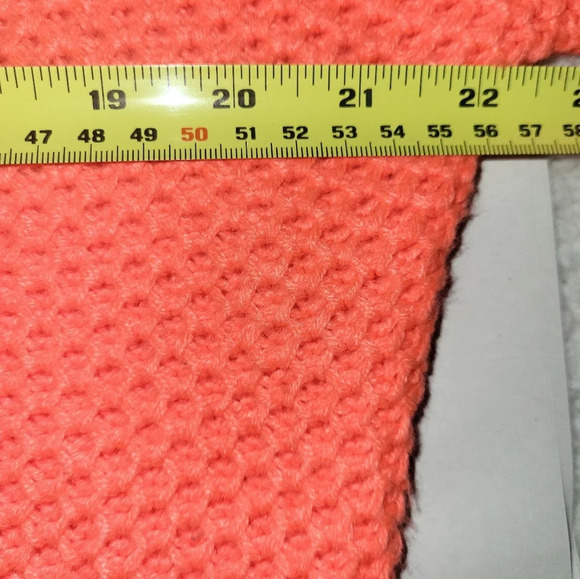 TED BAKER LONDON‎ Avaleen Tuck Chunky Knit Sweater Women's Size Small Orange - Picture 5 of 8